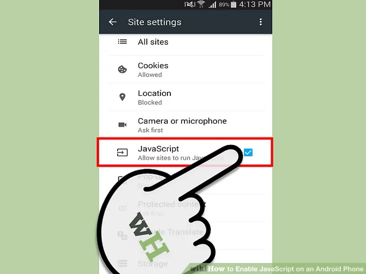 Image titled Enable JavaScript on an Android Phone Step 10