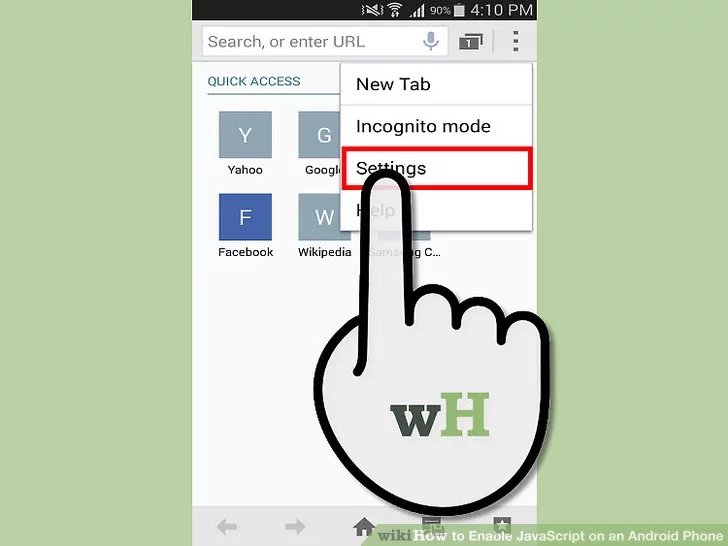 Image titled Enable JavaScript on an Android Phone Step 3