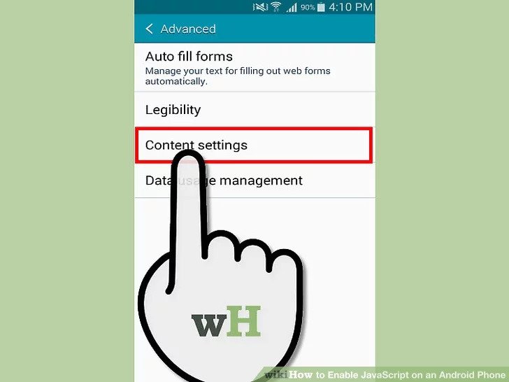 Image titled Enable JavaScript on an Android Phone Step 4