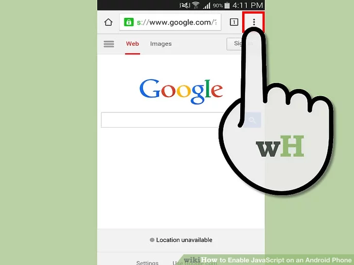 Image titled Enable JavaScript on an Android Phone Step 7